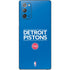 NBA Detroit Pistons Standard - Blue Galaxy Note20 5G Skin